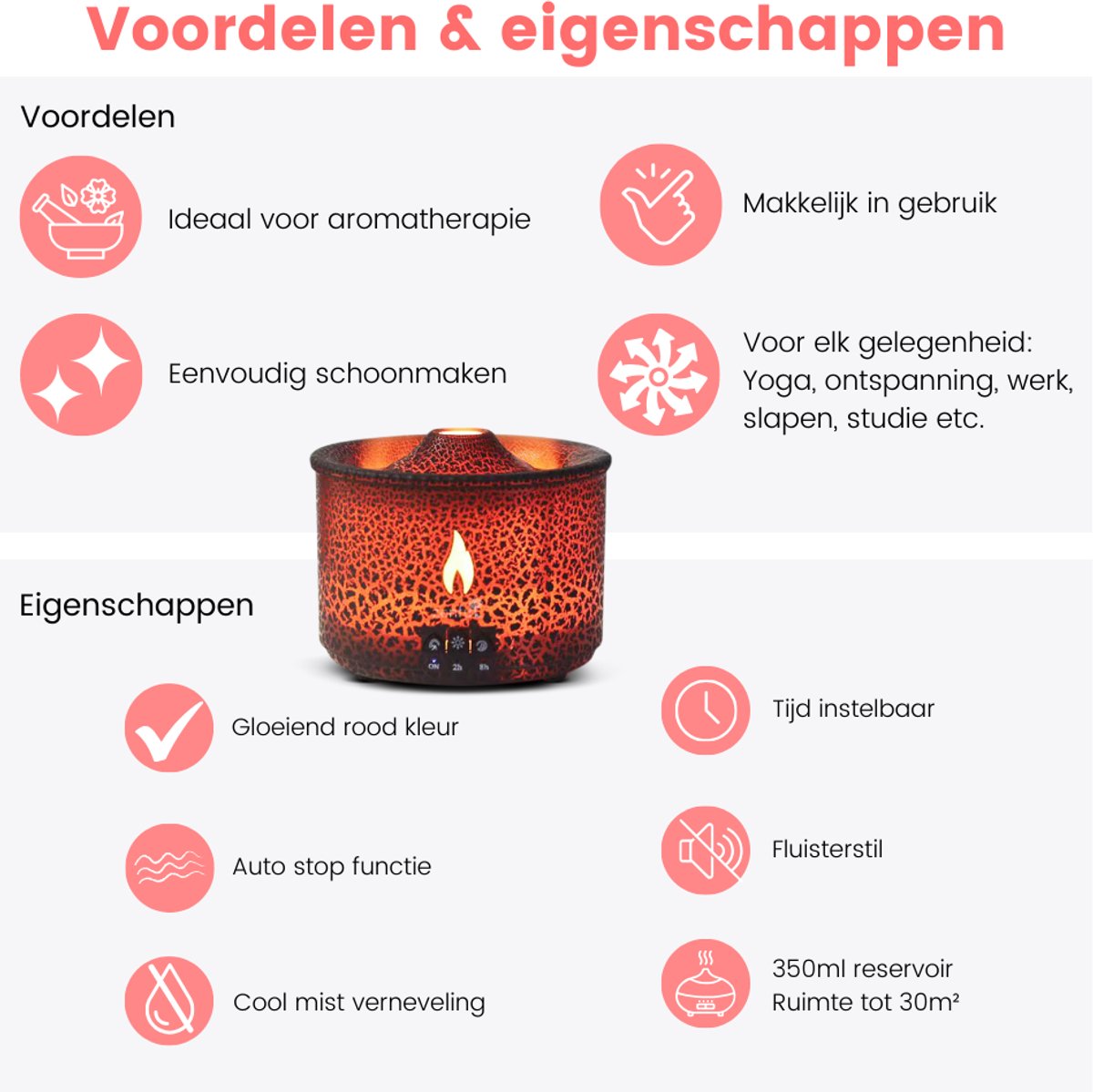 Vuur en Mist - De Vulkanische Luchtbevochtiger.