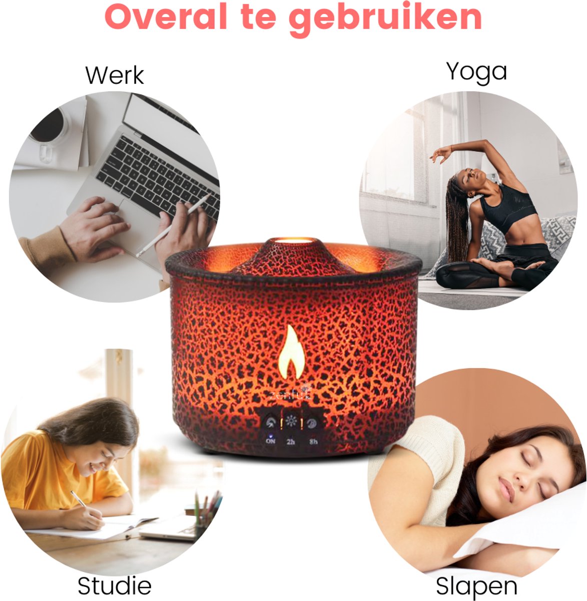 Vuur en Mist - De Vulkanische Luchtbevochtiger.