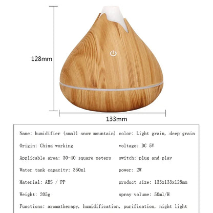 Luxe Diffuser met Houtnerf