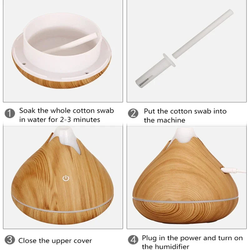 Luxe Diffuser met Houtnerf